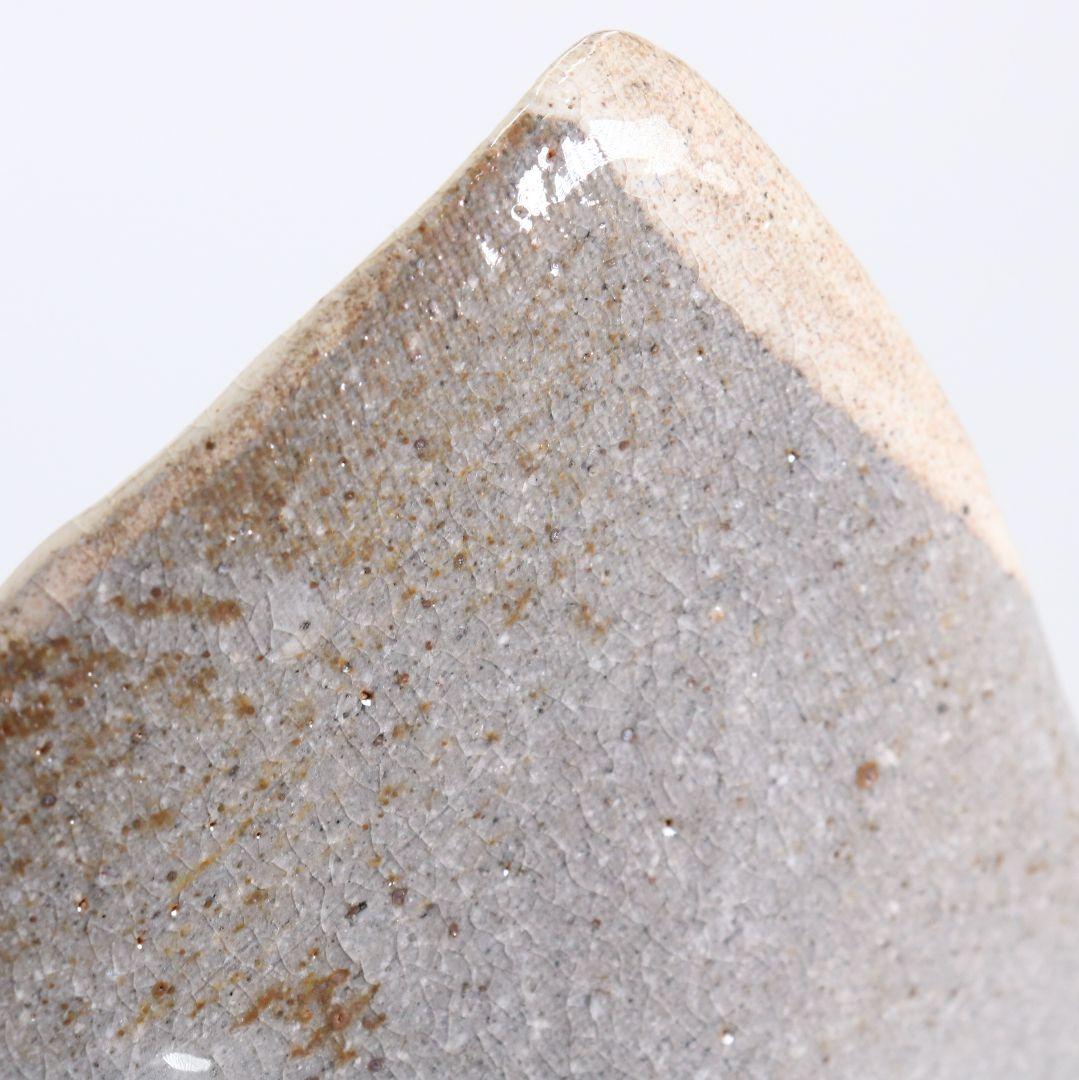 北大路魯山人作 鼠志野 藤絵皿 五客 清水公照書付 共箱共布　SZ853　DK1