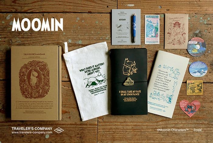 【最安値！】 トラベラーズノート 限定セット MOOMIN パパの思い出 TF