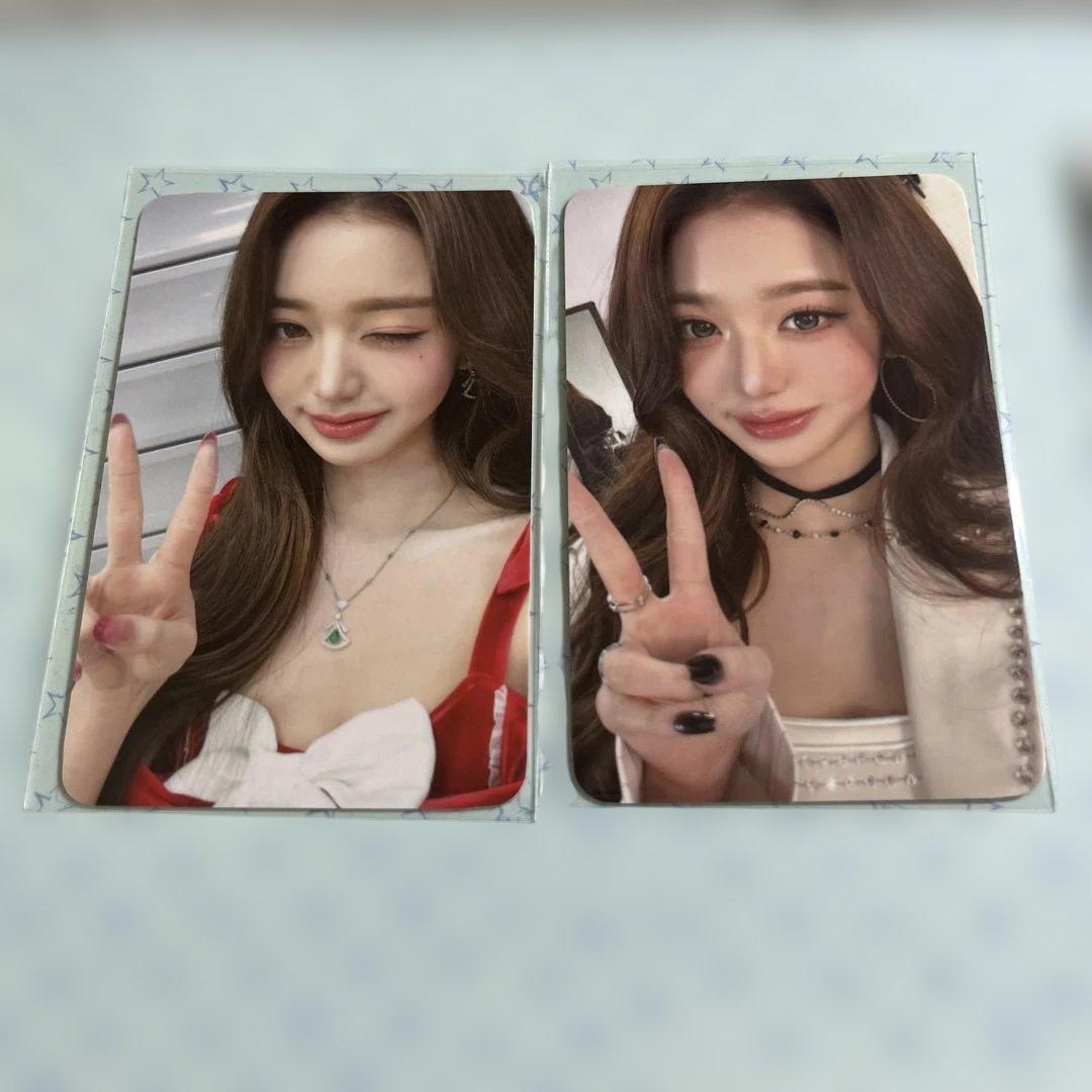 IVE SECRET WITHMUU ウォニョン　ラキドロ　特典トレカ　ポラ