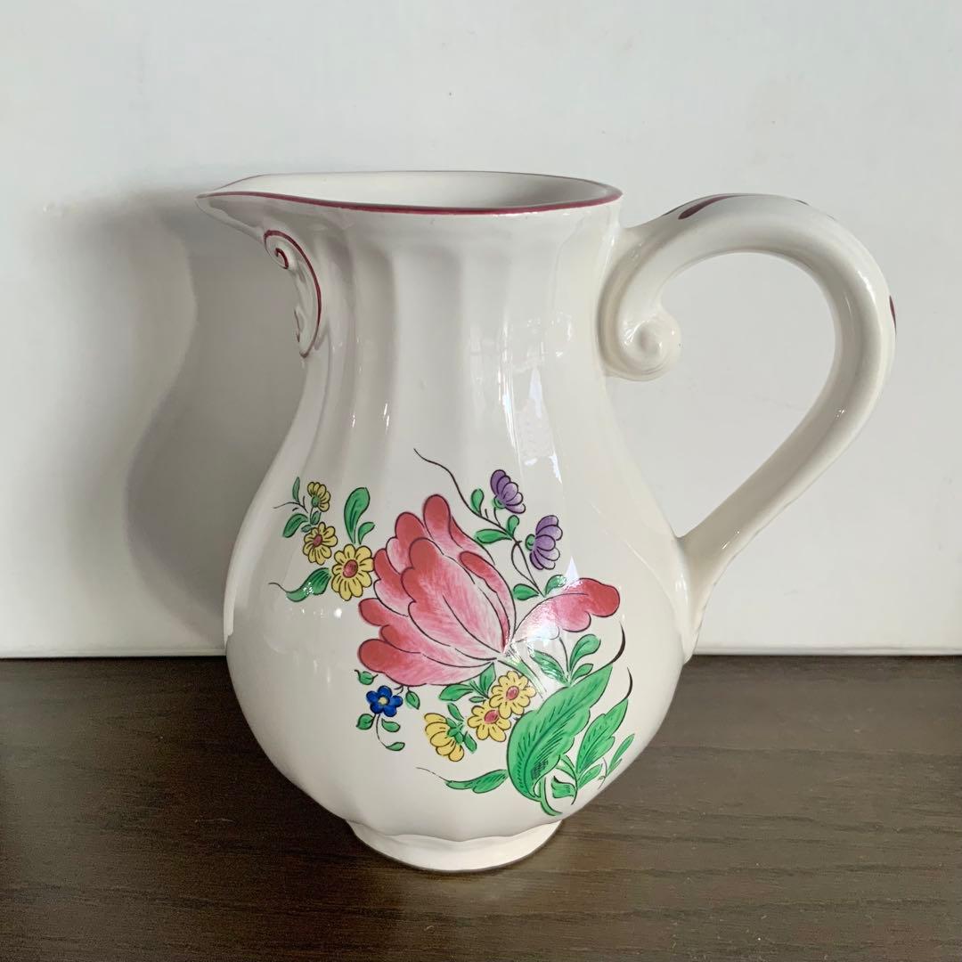 リュネヴィル　Lunéville ポット　シュガーポット　クリーマーのセット