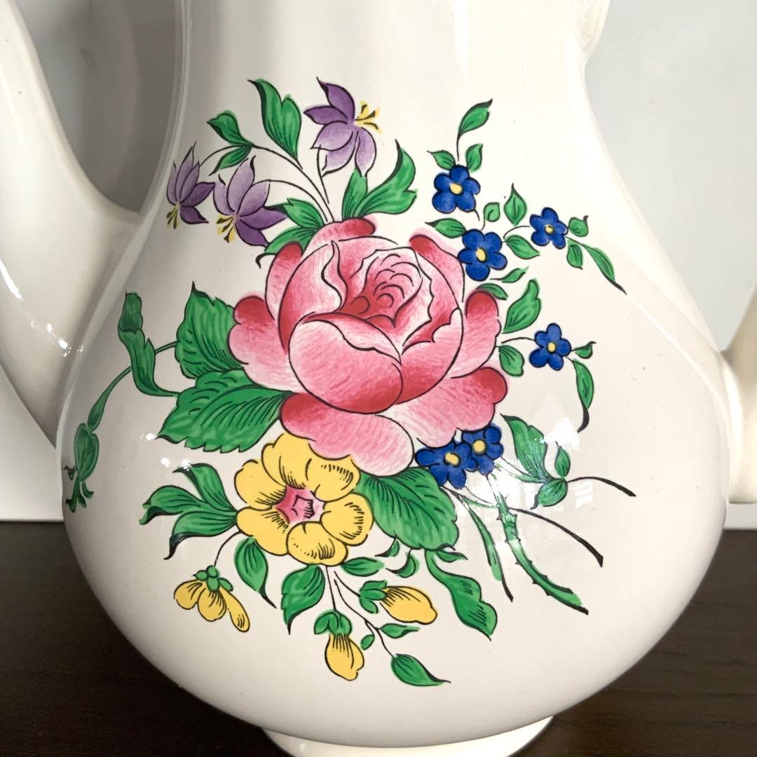 リュネヴィル　Lunéville ポット　シュガーポット　クリーマーのセット