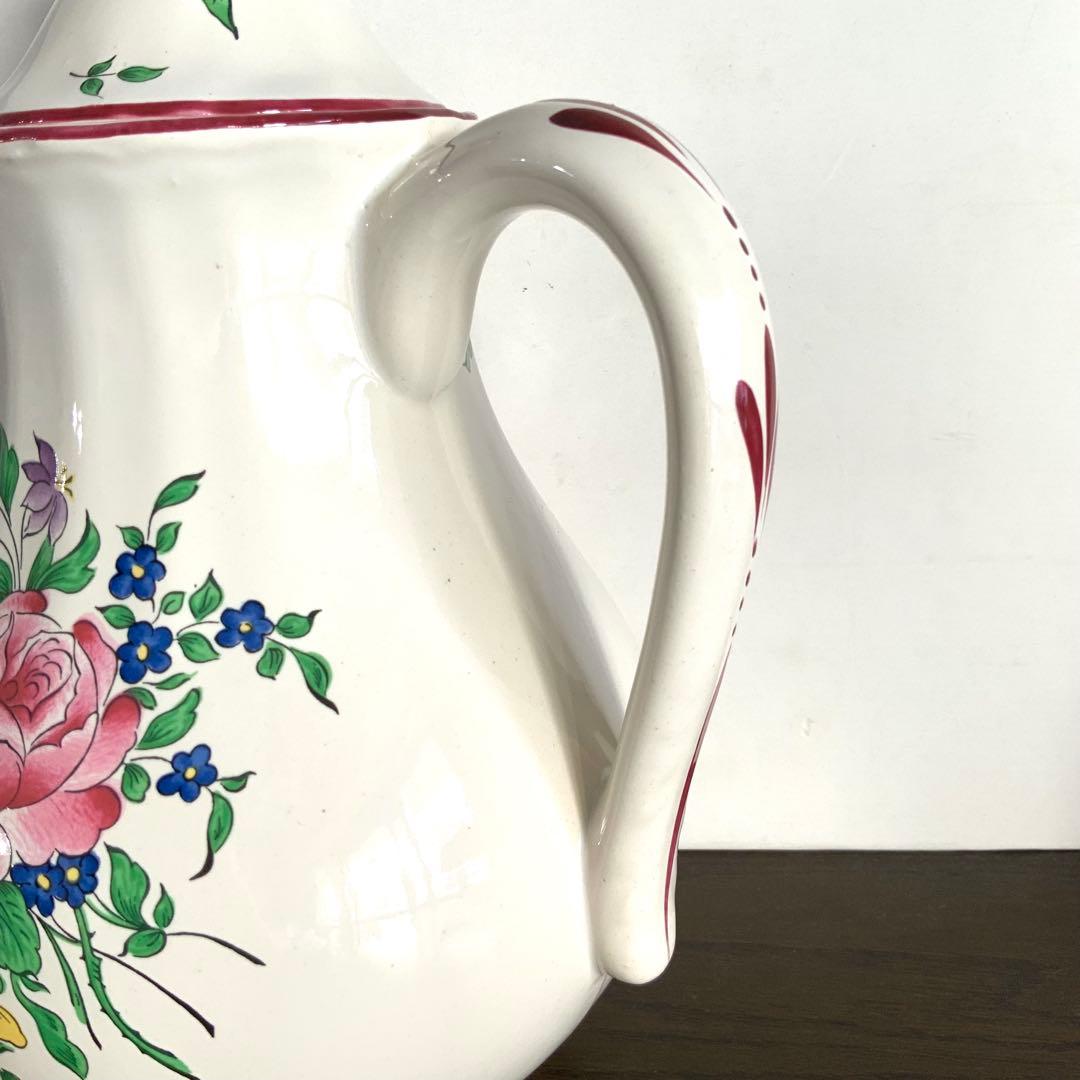 リュネヴィル　Lunéville ポット　シュガーポット　クリーマーのセット