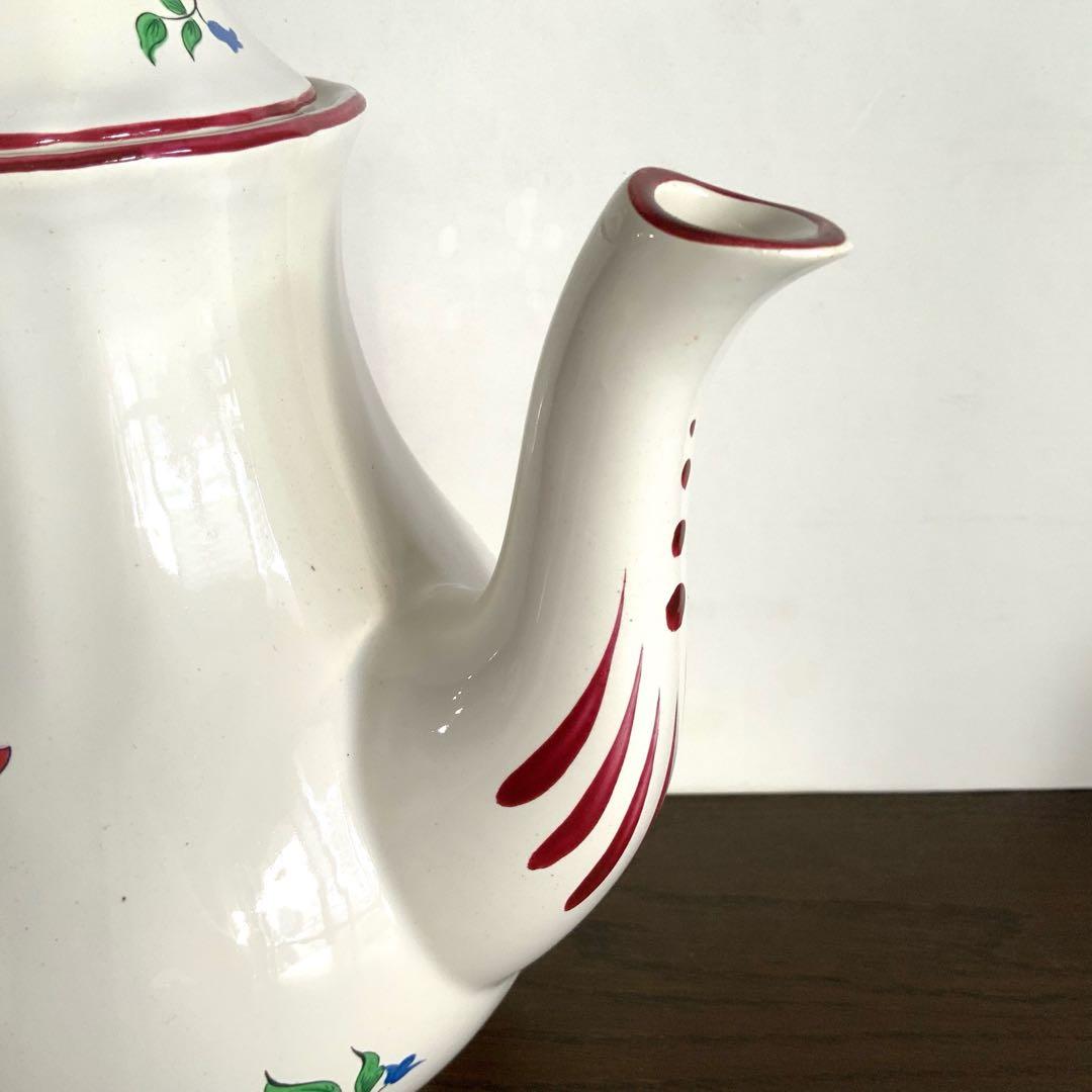 リュネヴィル　Lunéville ポット　シュガーポット　クリーマーのセット