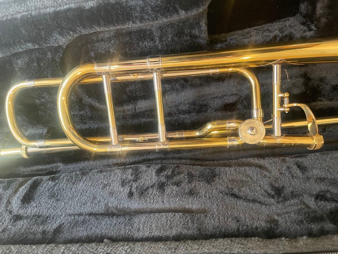 美品 Maxtone トロンボーン 本体とマウスピース2個 - メルカリ