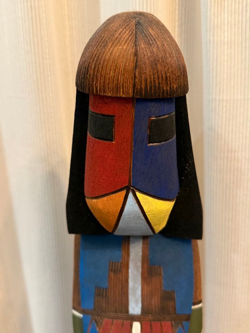 超激レア　希少巨大カチナ ネイティブアメリカン　ジェリー・ガイ　ウッドトーテム