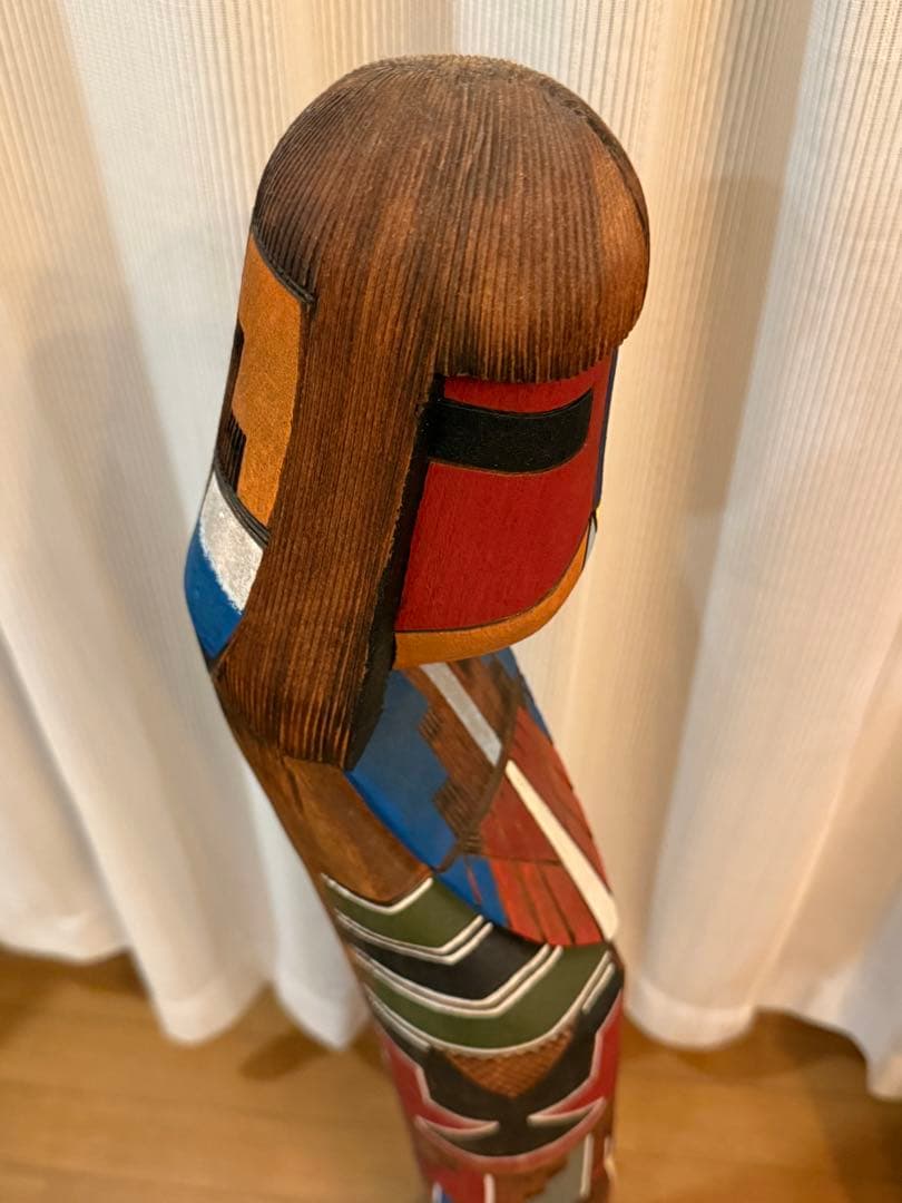 超激レア　希少巨大カチナ ネイティブアメリカン　ジェリー・ガイ　ウッドトーテム