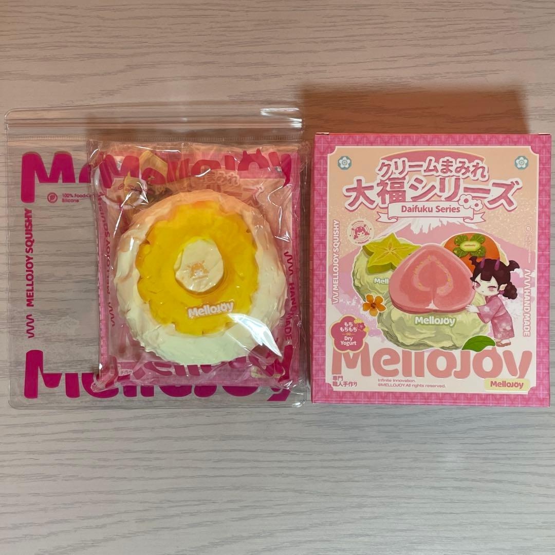 mellojoy メロジョイスクイーズ パイナップル 大福シリーズ もち