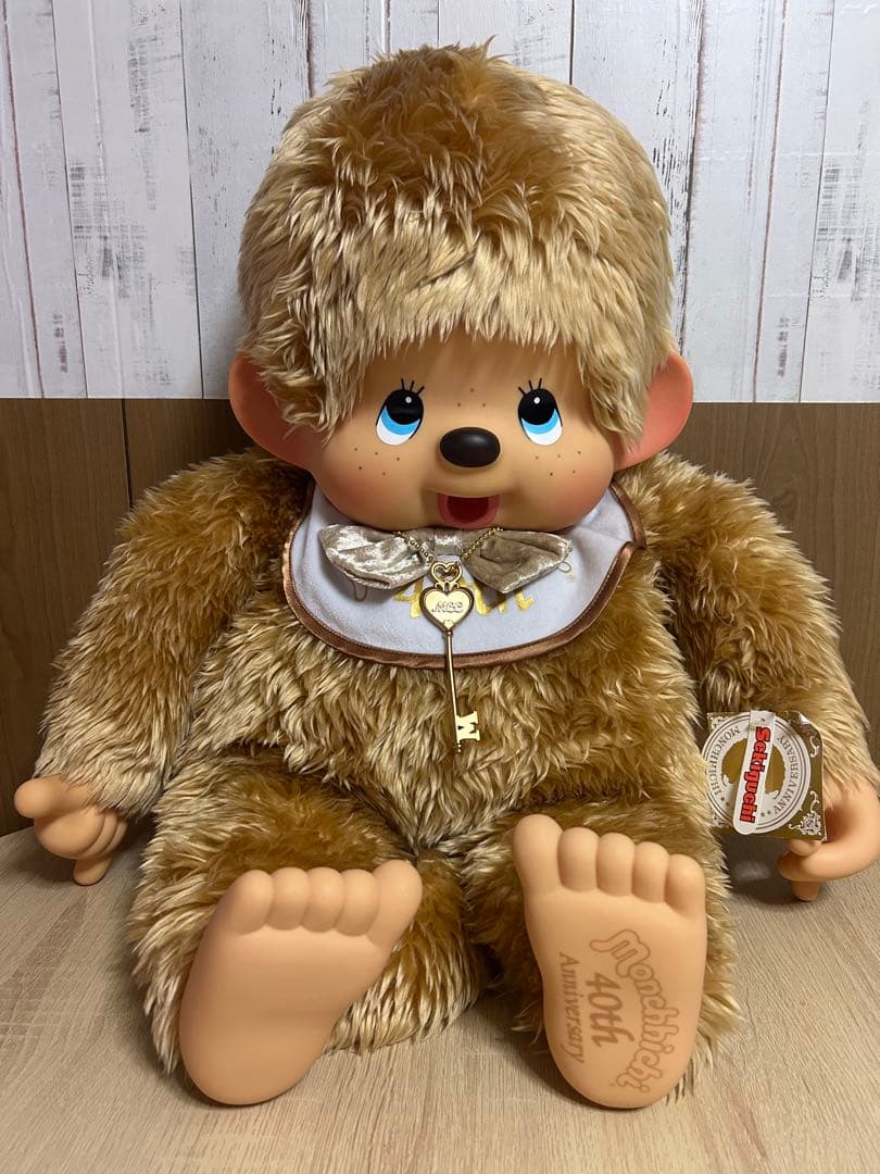 40周年 モンチッチ2L ゴールド　しなこモンチッチ付き　monchhichi