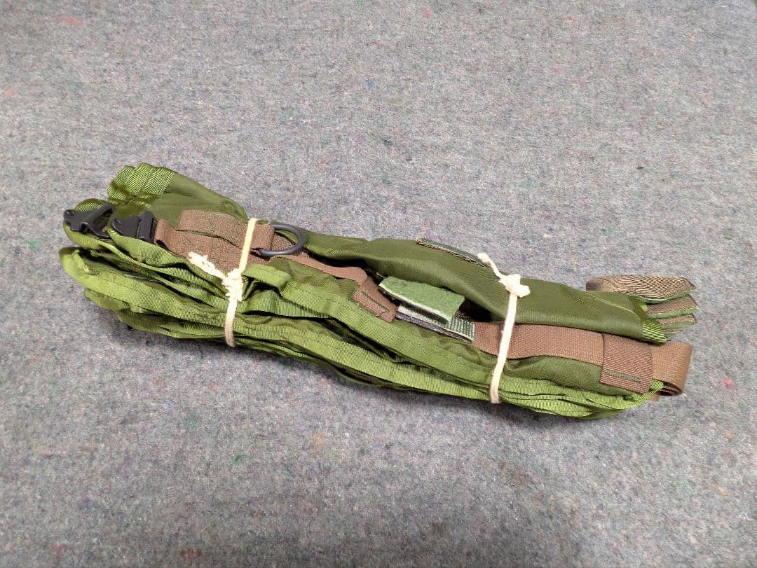 ナム戦　米軍　実物　M1967スリーピングキャリア　ナイロン装備　放出品