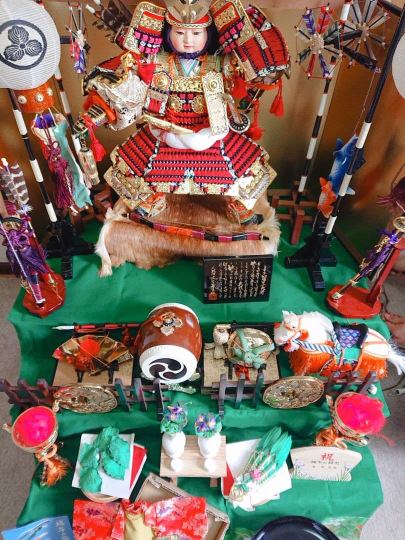 五月人形 三段飾り