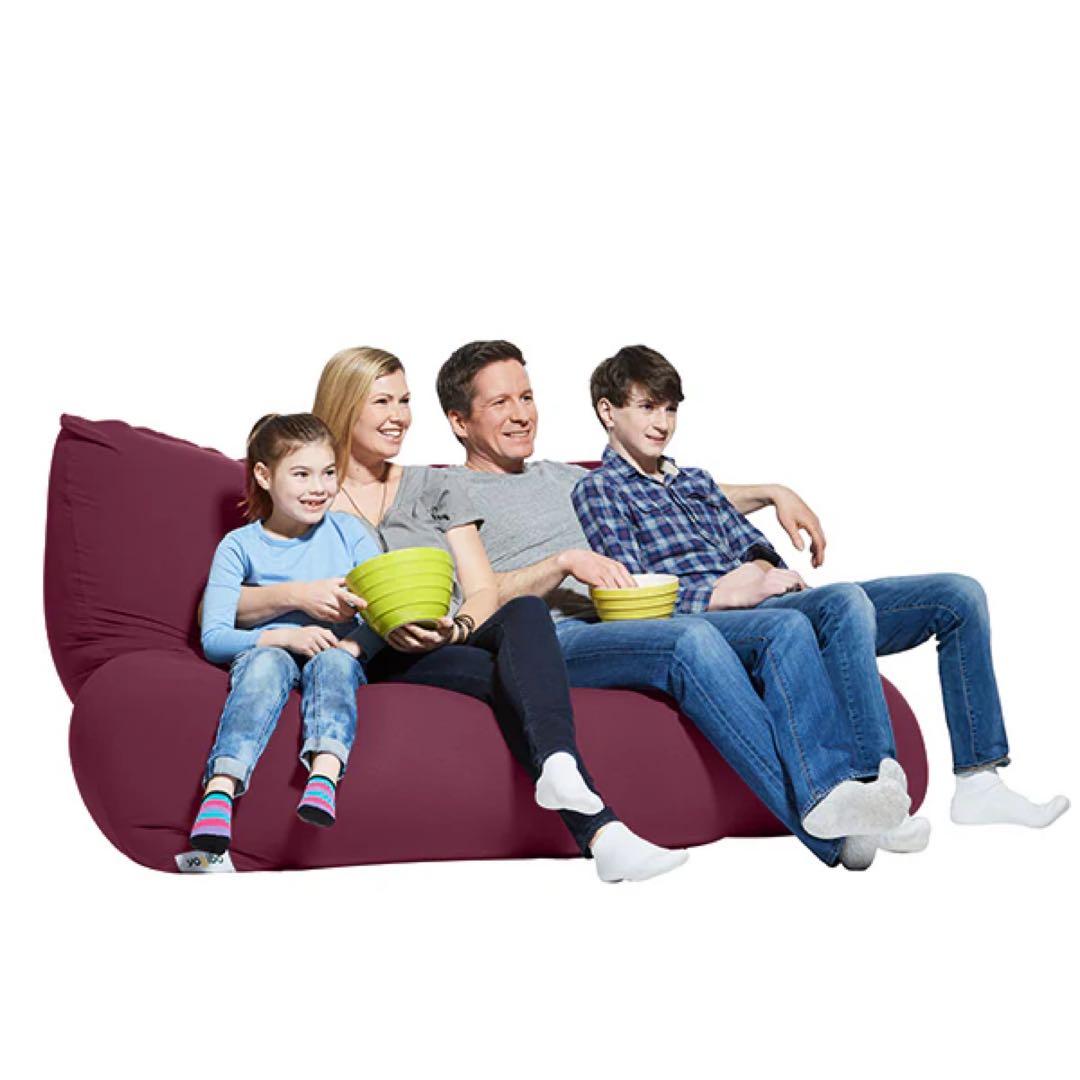 ★新品未使用★Yogibo Giga Max 付け替え用カバー ディープパープル