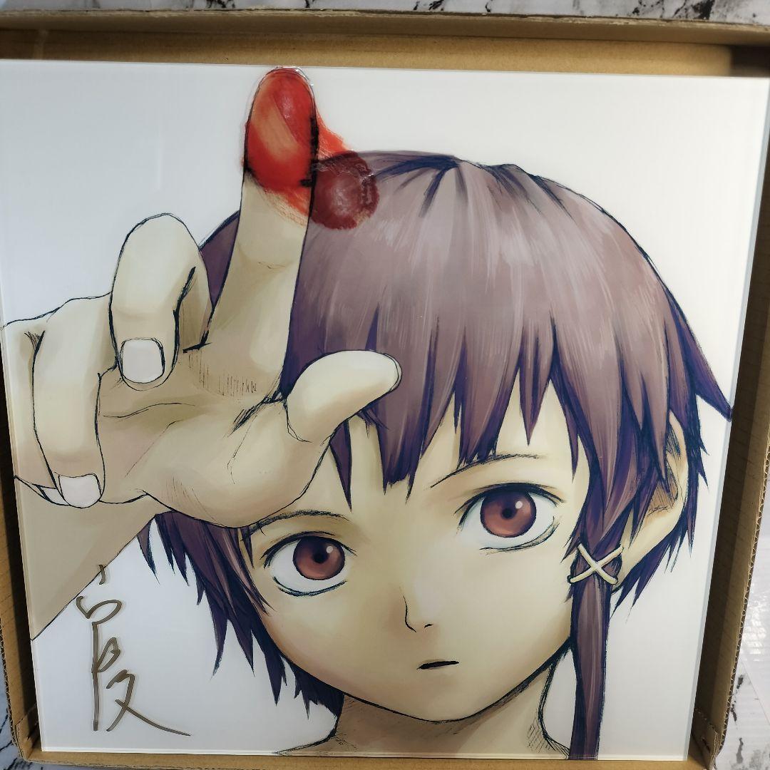 安倍吉俊　serial experiments lain　アクリルアート