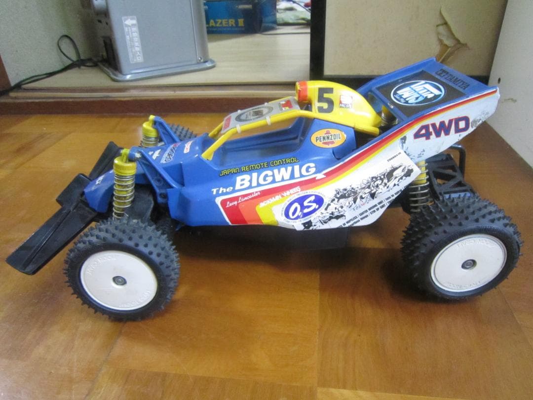 昭和 1986年 小鹿 タミヤ ビッグウィッグ 充電可能 8.4V 専用BT付属