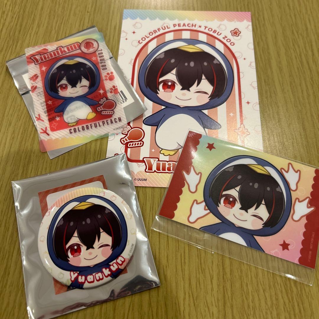カラフルピーチ 東武動物公園 イルミネーション 後半グッツ ゆあん 4点
