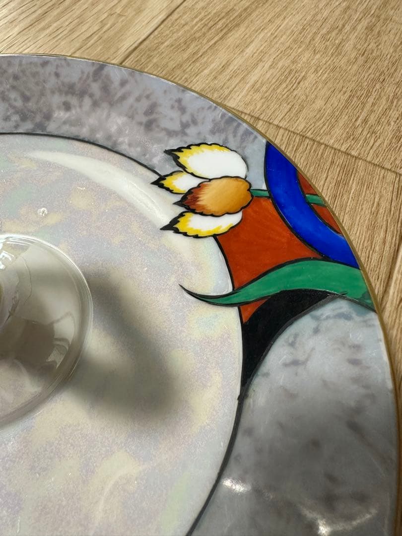 希少 オールドノリタケ スナック　プレート サービング　マルキ印