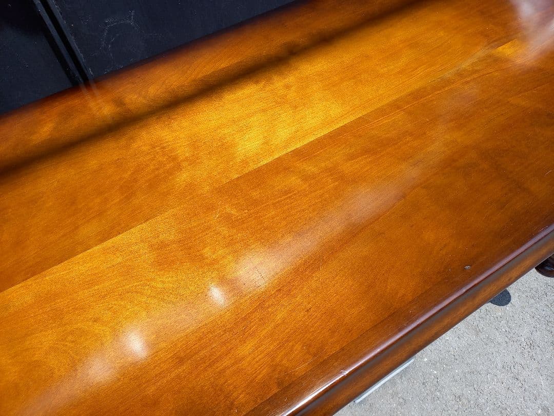 希少 1970's 飛騨産業 透かし彫り 花柄模様 ラック付属 ローテーブル