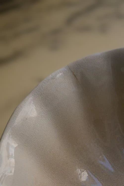 1897年リュネビル窯　輪花鉢　23㎝（小）印有　 フランスアンティーク