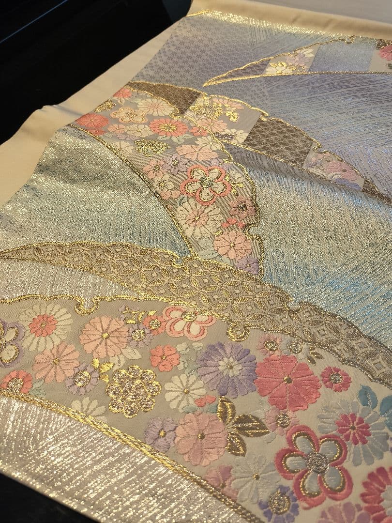 A947☆高級‼️豪華刺繍‼️ひな祭り‼️テーブルランナー2m10cm - メルカリ