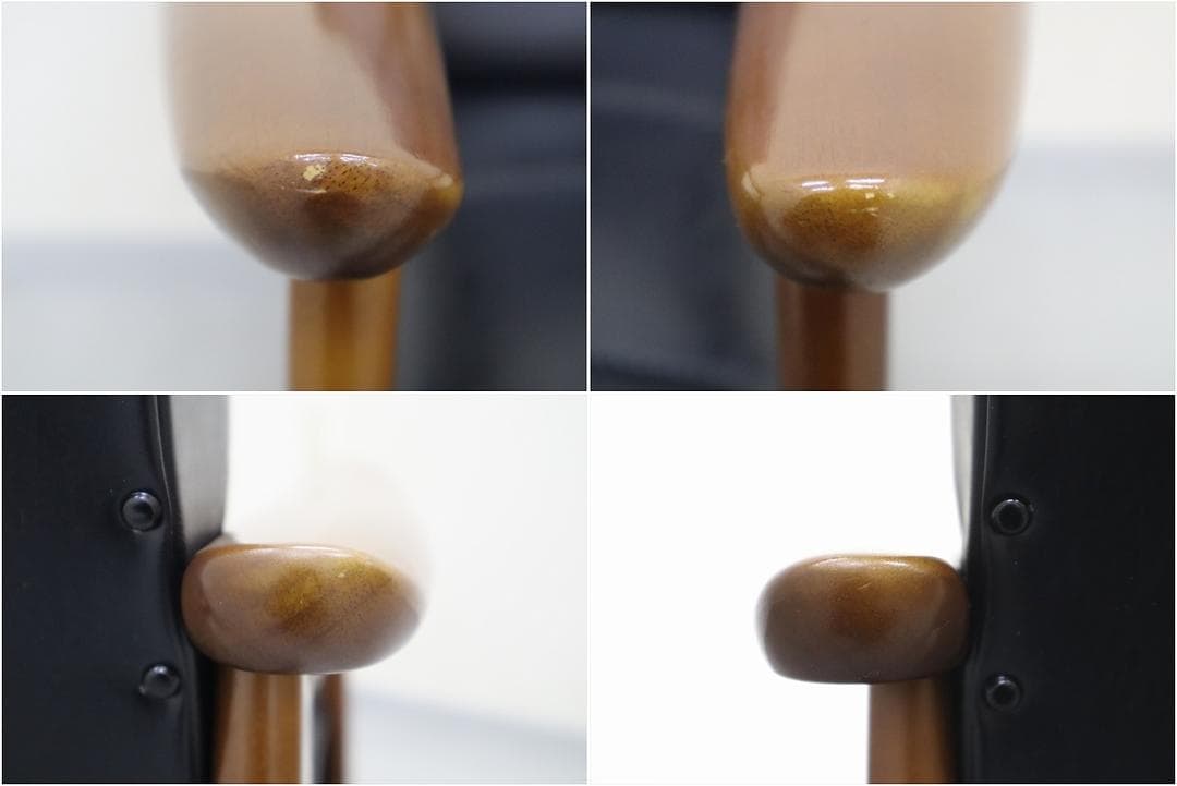 カリモク60 ロクマル Kチェア 1シーター スタンダード ブラック 1P