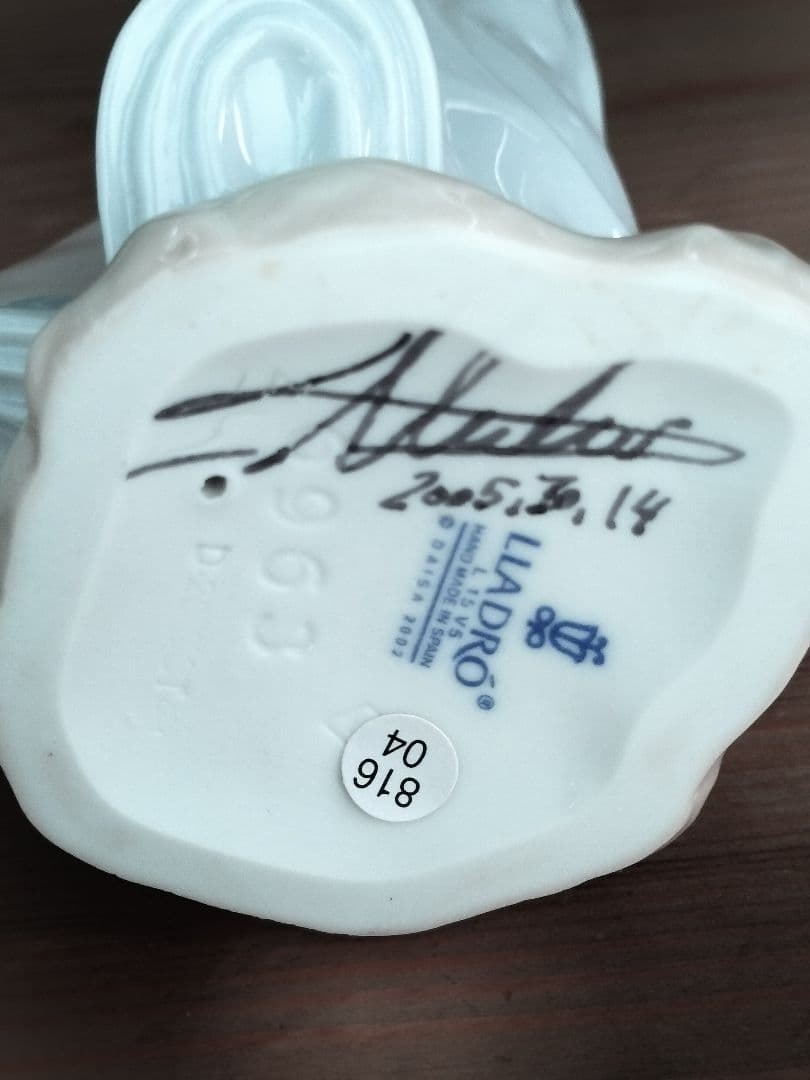 LLADRO リヤドロ(蝶とお友達) 作家サイン入り＃6963 - メルカリ