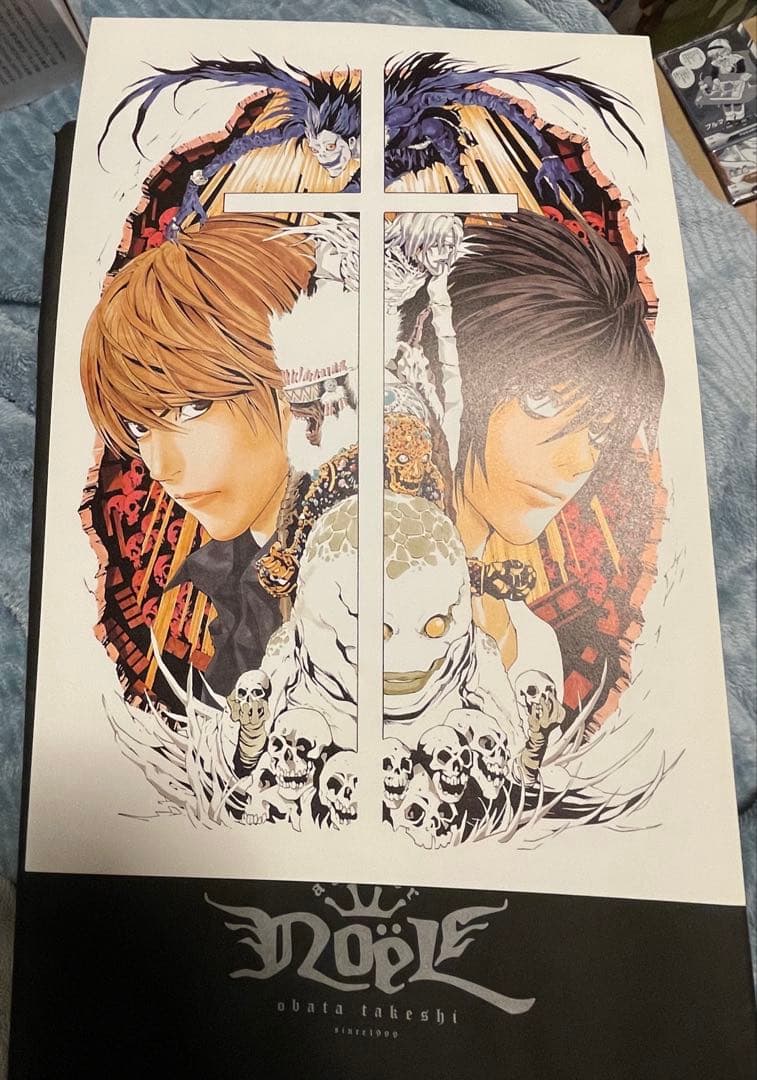 デスノート カラー原画レプリカ 複製原画 複製原稿 - メルカリ