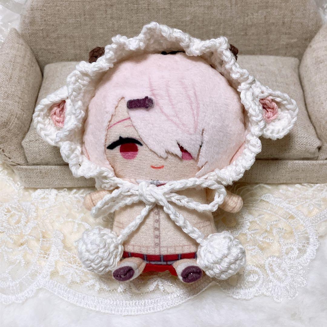 10㎝ ちびぐるみ にじぱぺ ぬい服 ひつじボンネット 61 - メルカリ