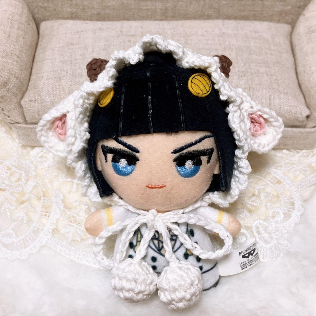 10㎝ ちびぐるみ にじぱぺ ぬい服 ひつじボンネット 61 - メルカリ