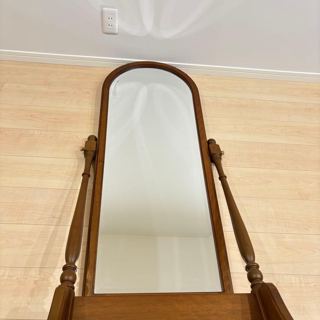 maruni 姿見 マルニ スタンド ミラー 地中海シリーズ　鏡 アンティーク