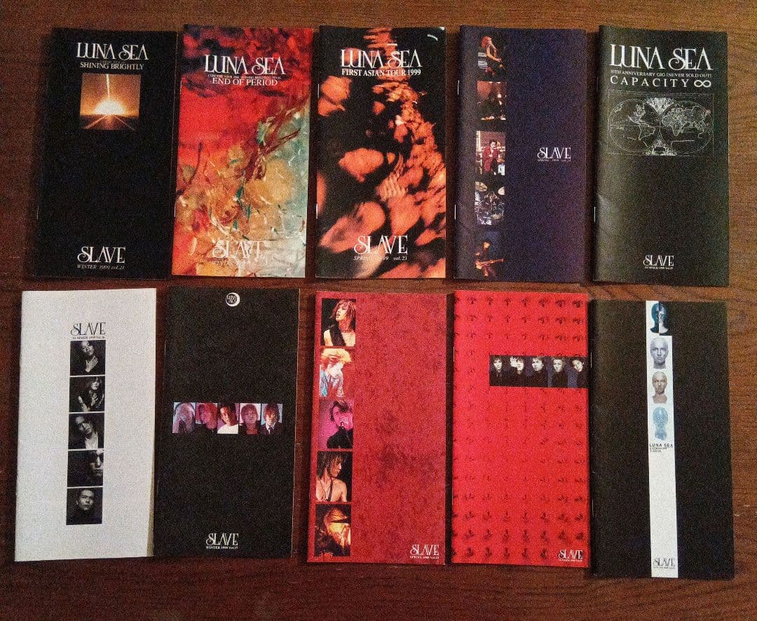 バラ売り可★LUNA SEA会報vol.7〜53(抜けあり)＋バインダー4冊