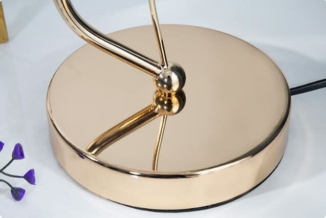 高品質 ヨーロッパ式電気スタンド寝室暖かいクリエイティブガラスランプ