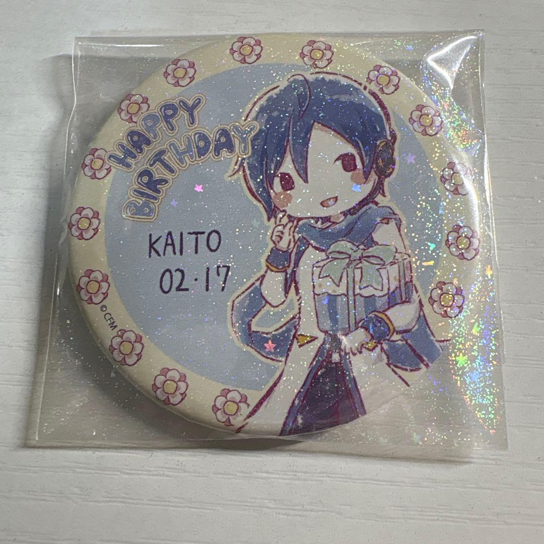 KAITO 缶バッジ birthday グラフアート GraffArt 初音ミク - メルカリ
