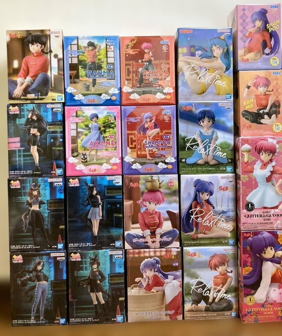 フィギュア セット　らんま　ウマ娘　など 全25体セット