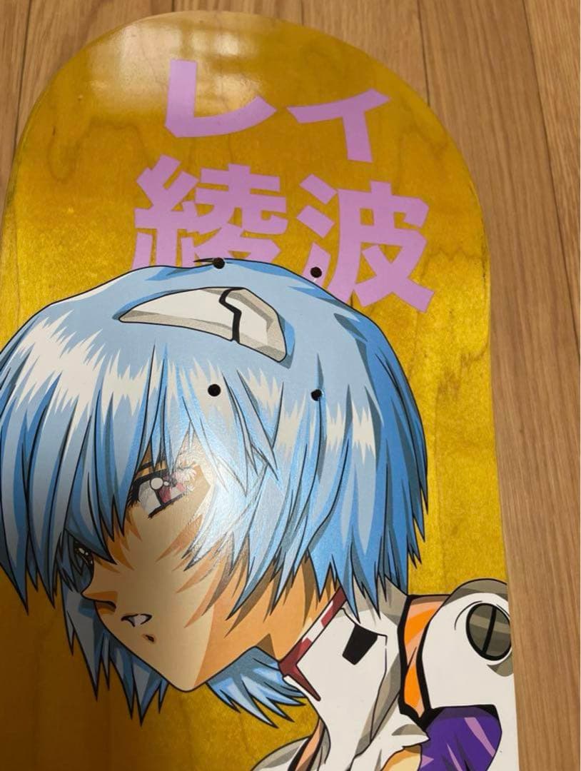 ジェルミクライン hook-ups エヴァンゲリオン 綾波レイ スケボーデッキ