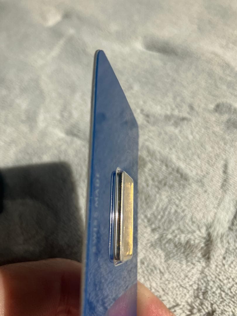 PAMP FINE GOLD　金999.9　5g　密封ケース入り (5-3)