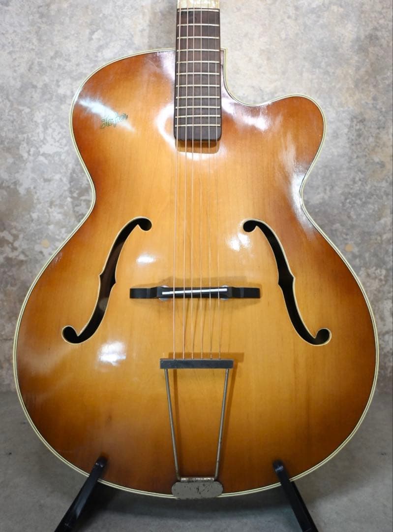 50s Vintage】Hofner 455 アーチトップ ヘフナー ドイツ製 - メルカリ