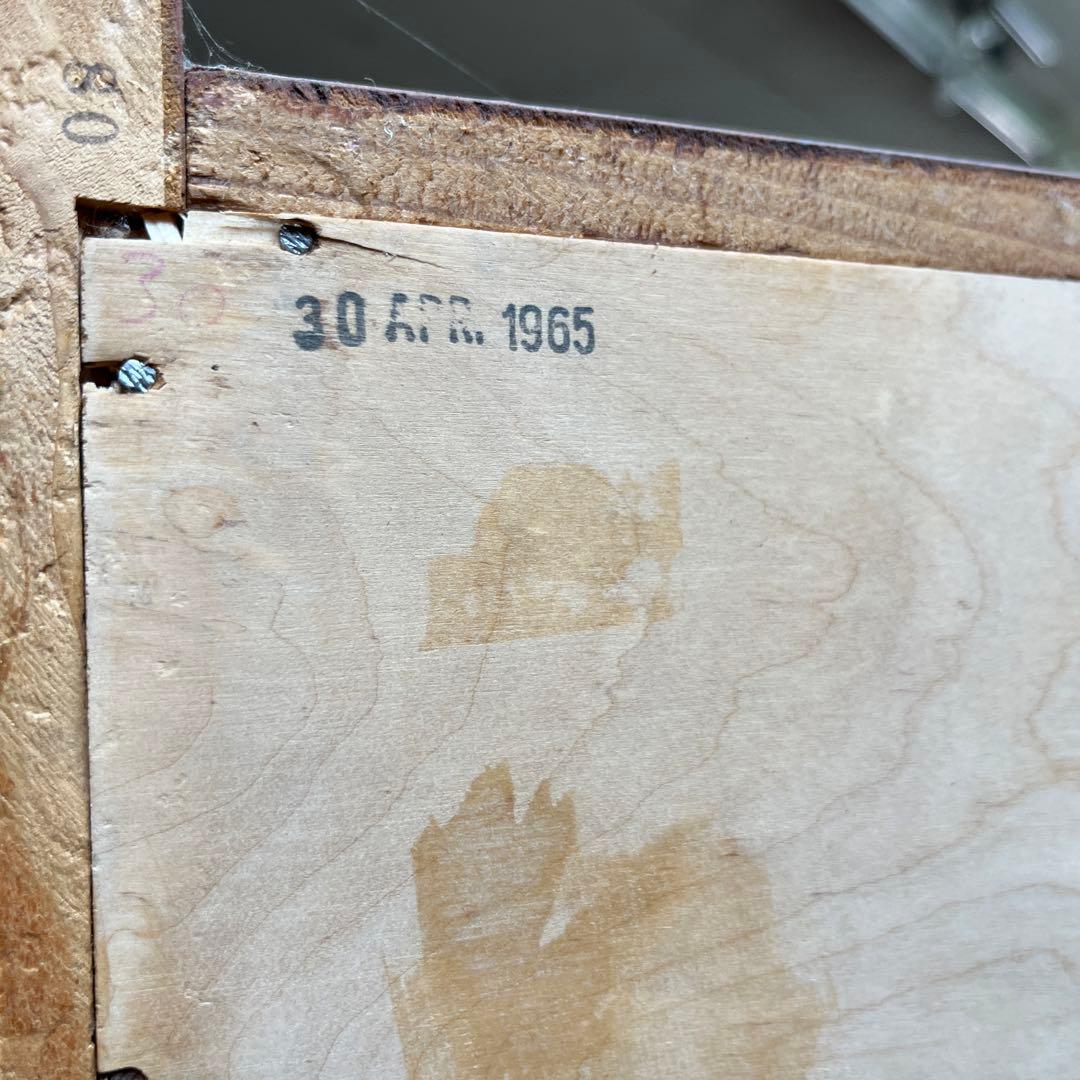 2024080t55 ヨハネスソー　チーク　リペア済み