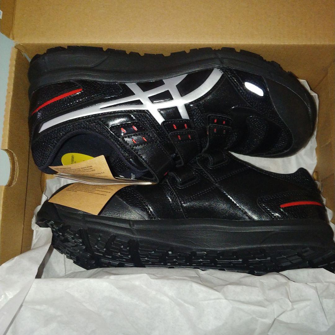 asics ブラック 安全靴 JSA認証