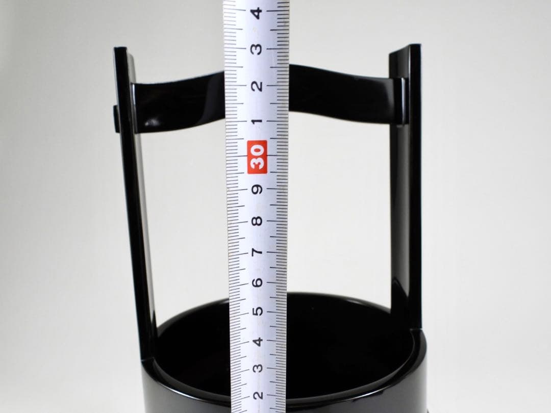 平安堂造 己ん典 蝋色塗 手桶形花生 花器 花瓶 共箱 - メルカリ