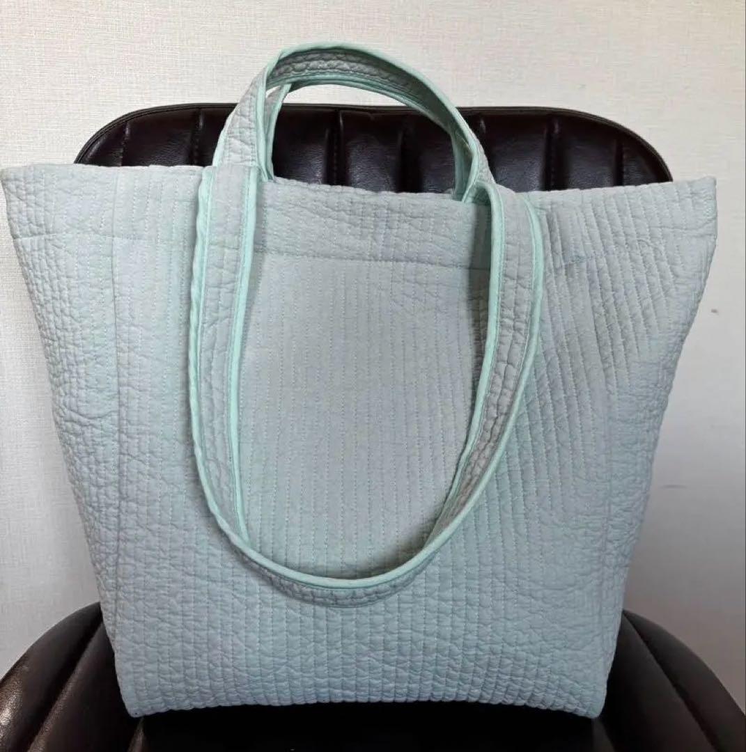 るん　ヌビ　ダブルハンドル　トートバッグ