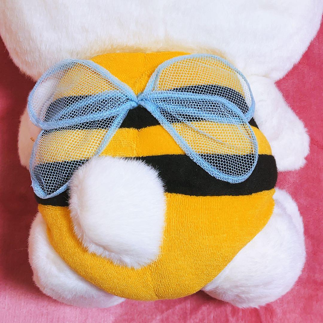 希少レア　ハローキティ　ぬいぐるみ　ハチ　1998年製　vivitex サンリオ