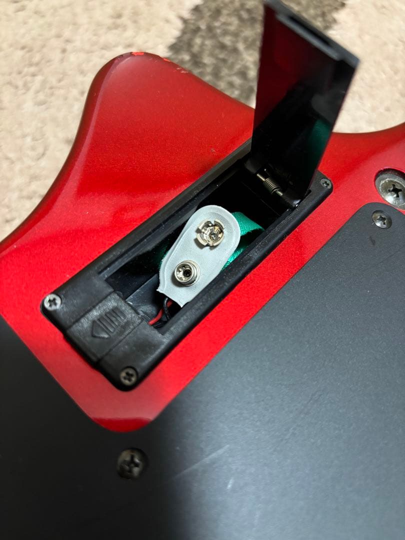 FERNANDES フェルナンデス ZO-3 メタリックレッド　ソフトケース付き