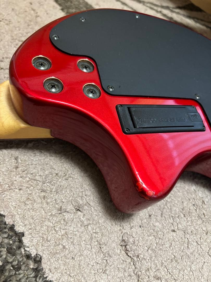 FERNANDES フェルナンデス ZO-3 メタリックレッド　ソフトケース付き