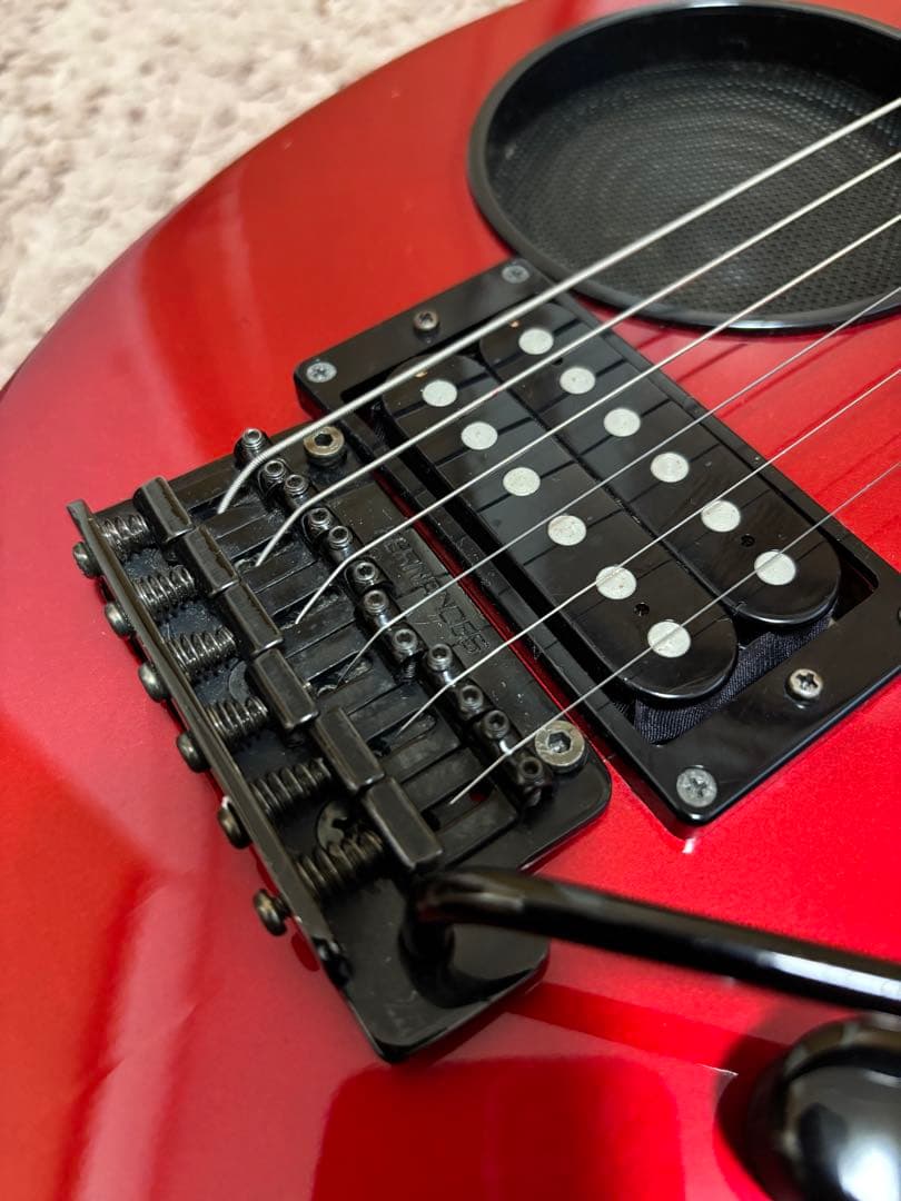 FERNANDES フェルナンデス ZO-3 メタリックレッド　ソフトケース付き