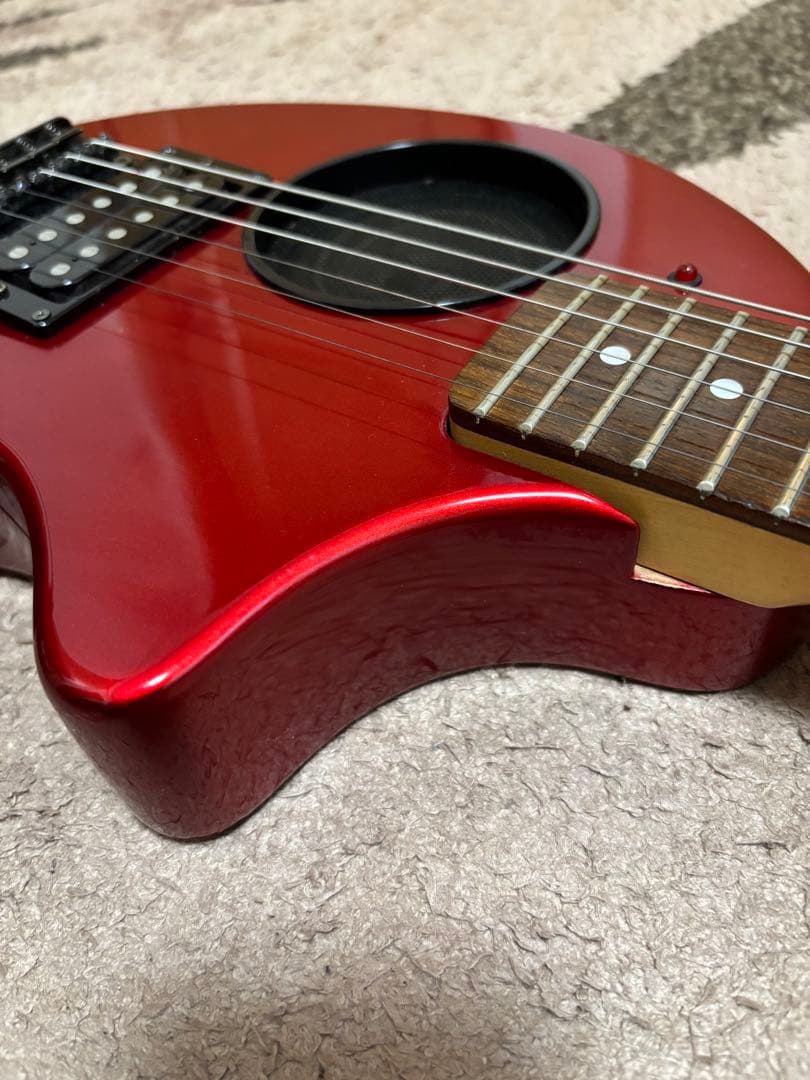 FERNANDES フェルナンデス ZO-3 メタリックレッド　ソフトケース付き