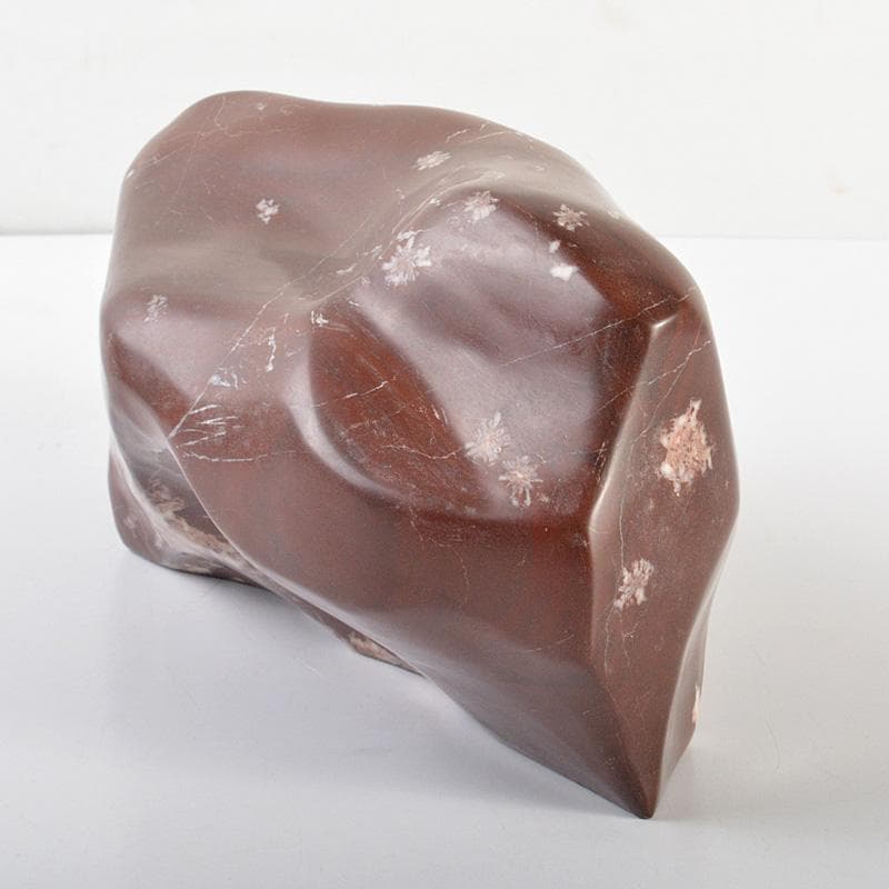 鑑賞石 天然石 赤玉石 置物 重さ約4.77㎏ N 6185