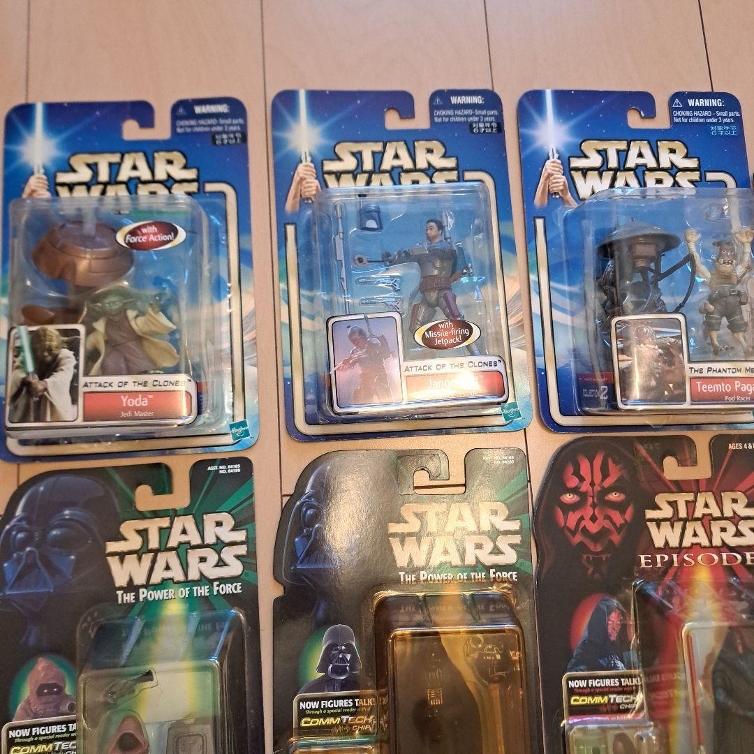 最終値下げ！スター・ウォーズ フィギュアセット(右上フィギュアのみ開封あり)