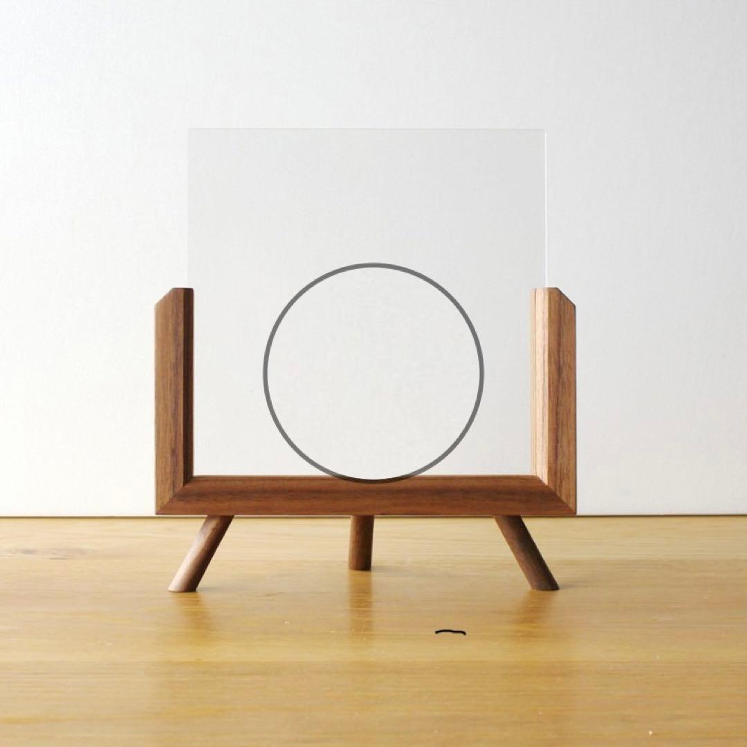 【新品】ハンドメイド写真立て　シンプルオシャレフォトスタンド