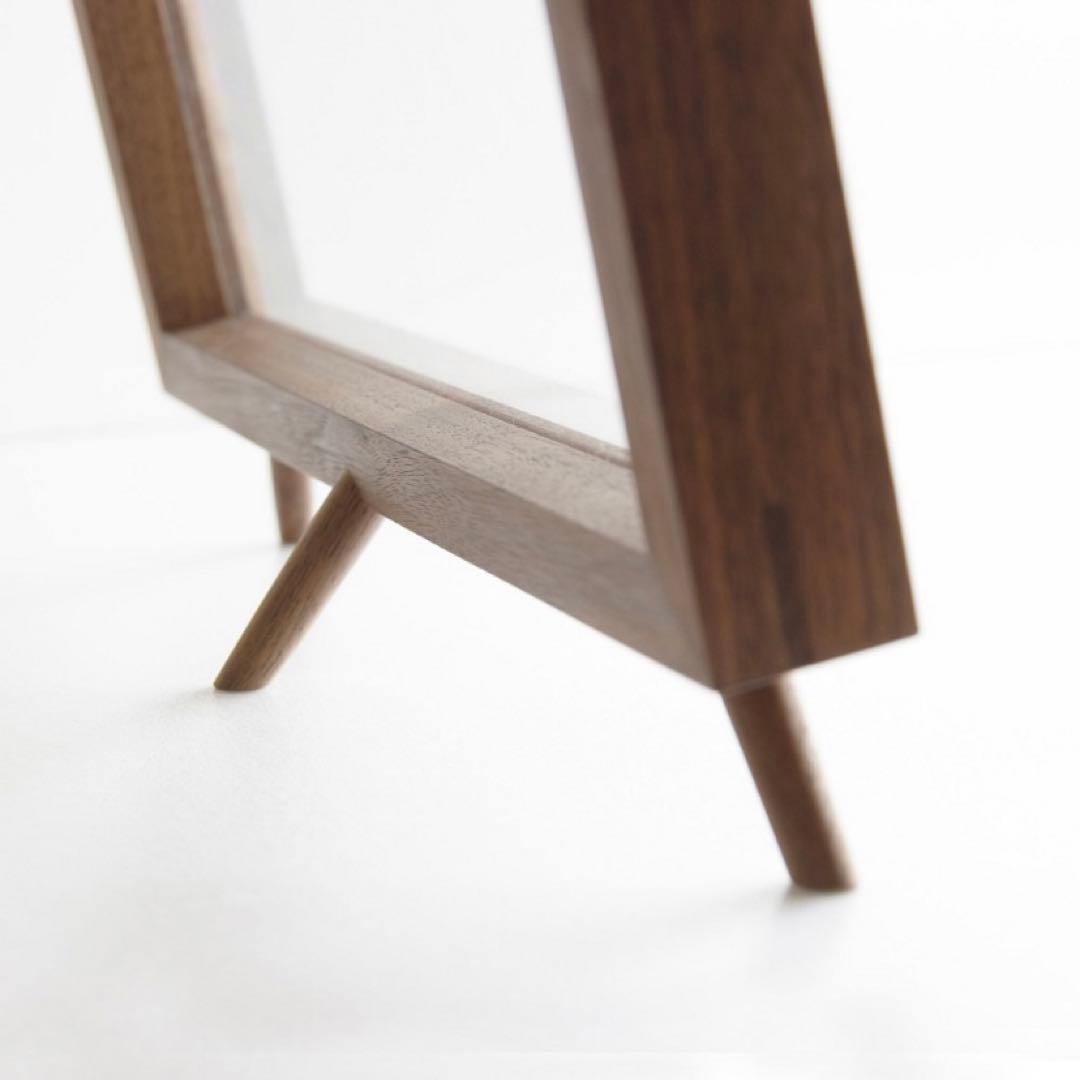 【新品】ハンドメイド写真立て　シンプルオシャレフォトスタンド