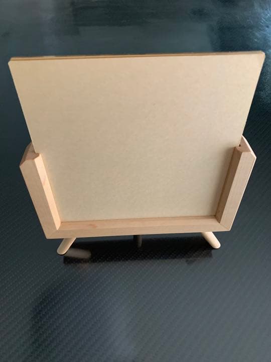 【新品】ハンドメイド写真立て　シンプルオシャレフォトスタンド