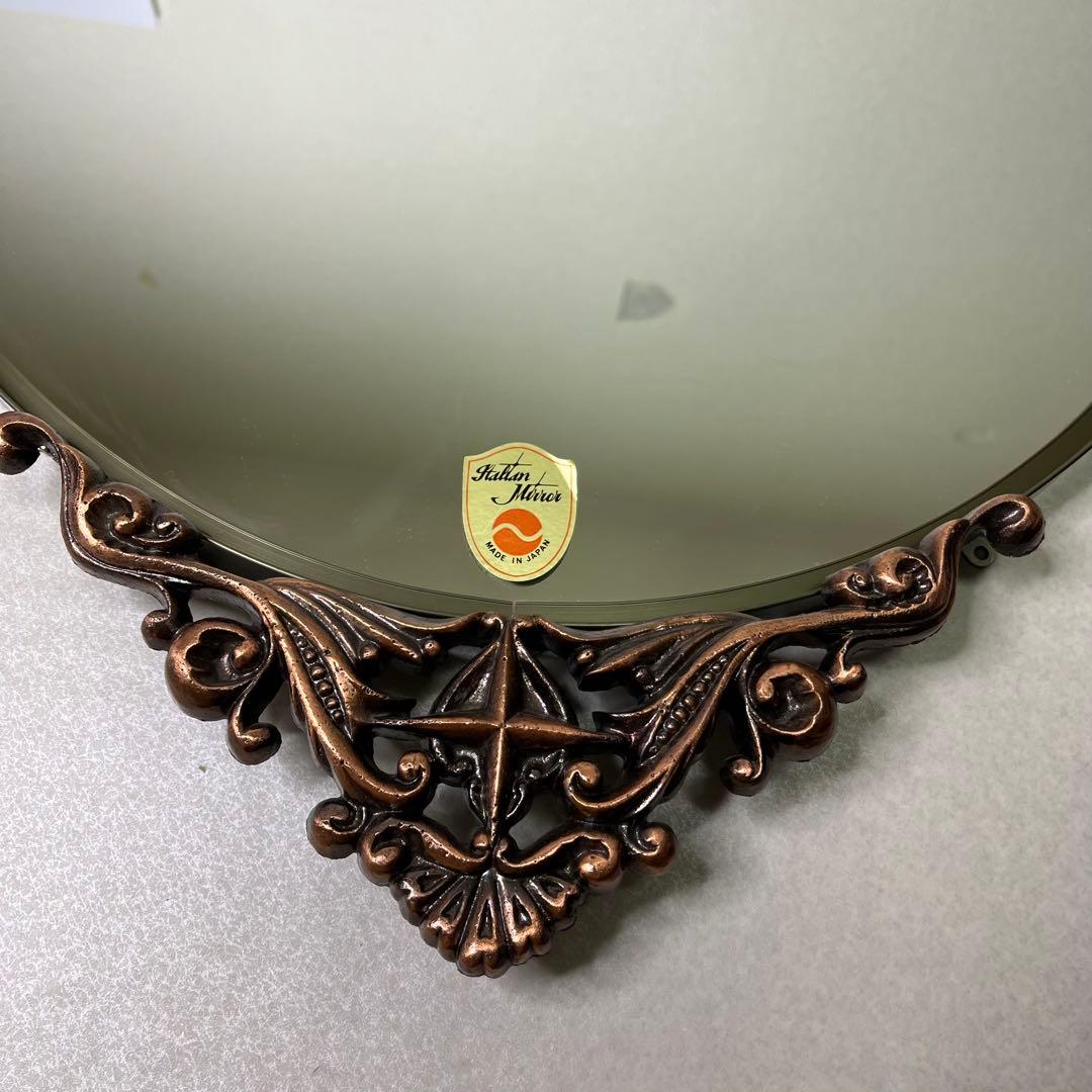 高級 ミエミラー イタリアンミラー 壁掛け鏡 アンティーク調 Hallan